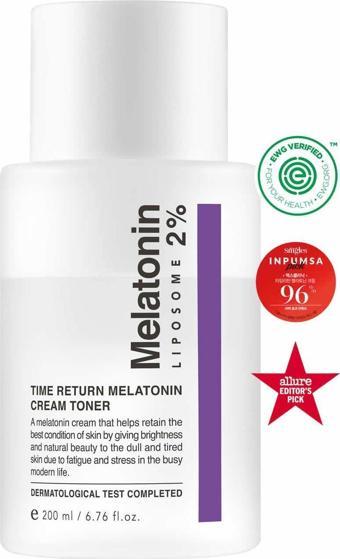 Maxclinic %2 Melatonin Içeren Çift Fazlı Yorgunluk Karşıtı Krem Tonik Melatonin Cream Toner 200 ml