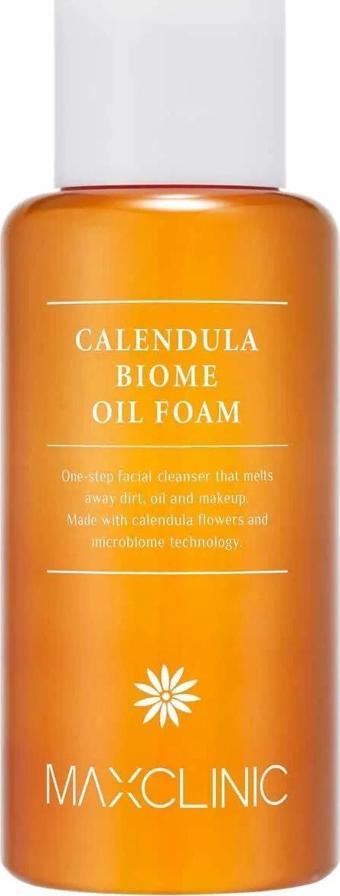 Maxclinic Hassas Ciltler Için Çift Aşamalı Temizlik Sağlayan Calendula Biome Oil Foam 60 gr