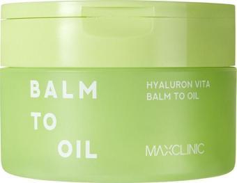 Maxclinic Makyaj ve Güneş Kremi Temizleme Balmı MAXCLINIC Hyaluron Vita Balm to Oil 90ml