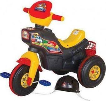 Enhoş Küheylan Motor 3 Tekerlekli Pedallı Kasklı Bisiklet