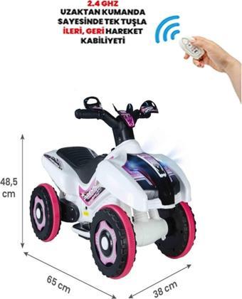 UJ Toys Kumandalı Akülü Araba 6 Volt 2-4 Yaş