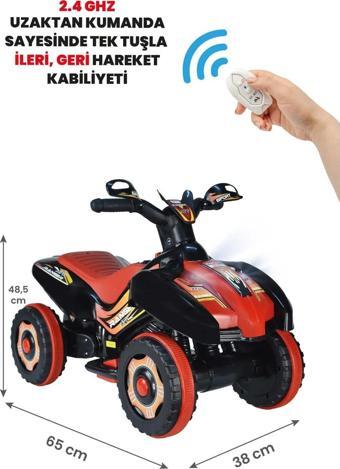 UJ Toys Kumandalı Akülü Araba 6 Volt 2-4 Yaş