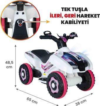 UJ Toys Ranger 6 V Akülü ATV Prenses