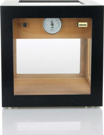 Adorini Cube Siyah Humidor Puro Kutusu