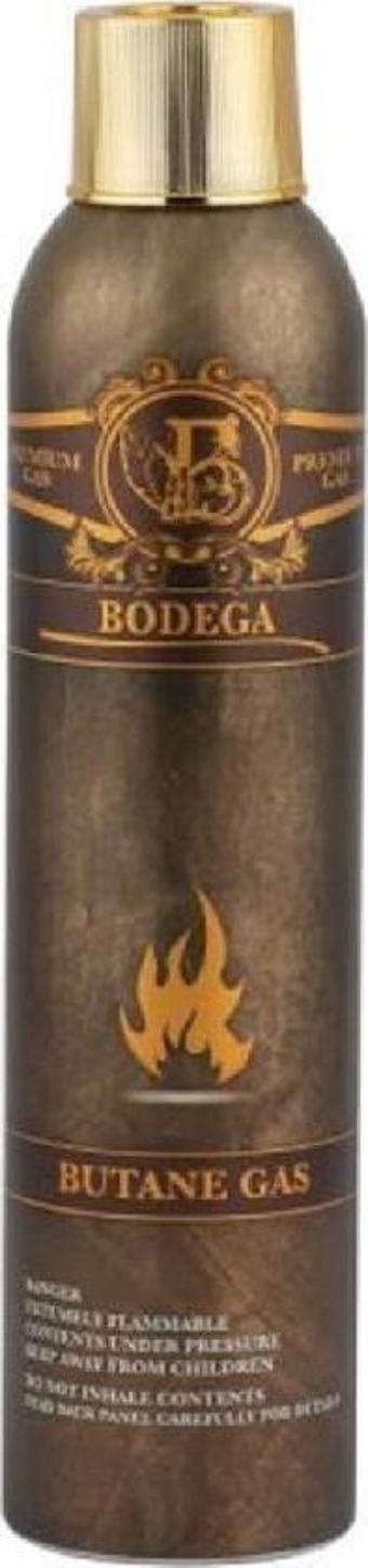 Bodega Premium Gazlı ve Pürmüzlü Çakmaklar İçin Bütan Gaz 300ml