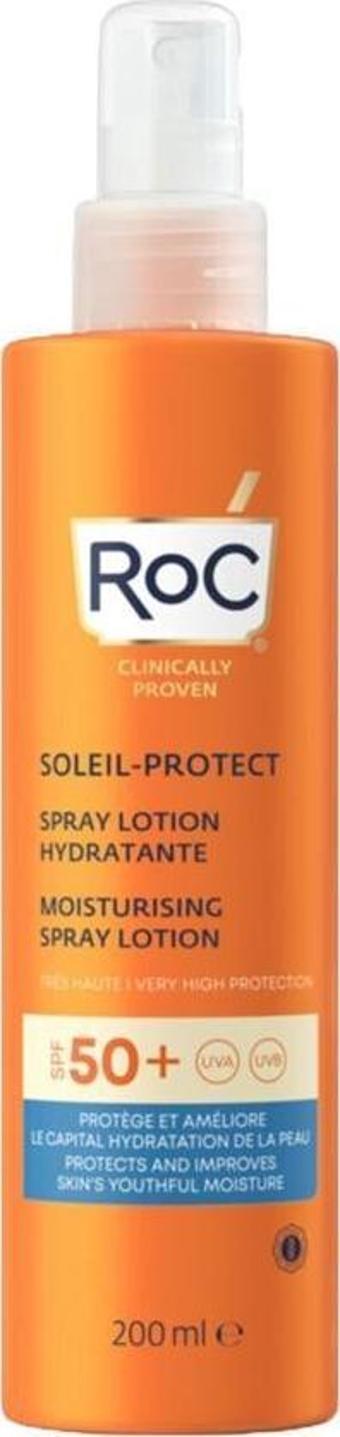 Roc Soleil-Protect Moisturing Nemlendirici Güneş Kremi 50 Faktör Sprey 200ML