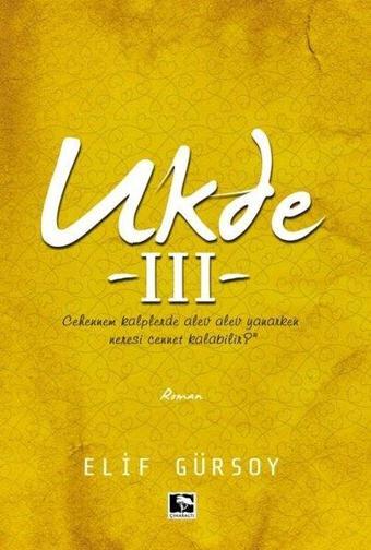 Ukde 3 - Elif Gürsoy - Çınaraltı Yayınları