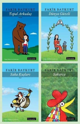 Fakir Baykurt Çocuk Kitapları Seti - 4 Kitap Takım - Fakir Baykurt - Literatür Yayıncılık