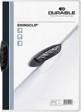 Durable Swingclip 30 SF. Kapasiteli - Siyah