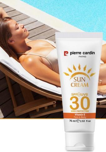 Pierre Cardin Koruyucu Güneş Kremi 30 SPF Yüksek Koruma - 75 ML