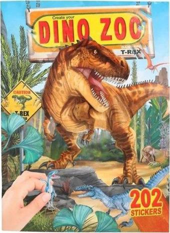 Dino World Dinozor Çıkartma Defteri