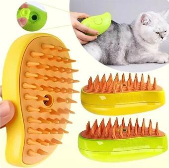 GrooBrush Buharlı Kedi Köpek Yıkama Fırçası Tarağı