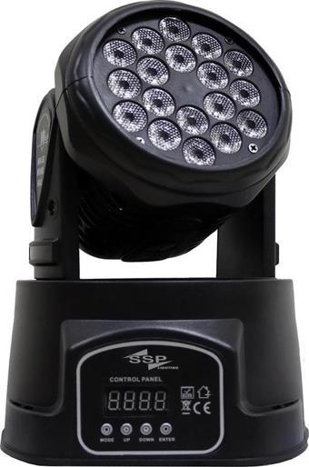 SSP DERON 18 MINI LED MOVING HEAD WASH