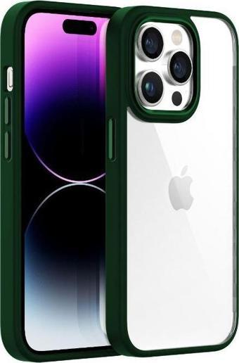 Buff Iphone 14 Pro Max New Air Bumper Kılıf Green