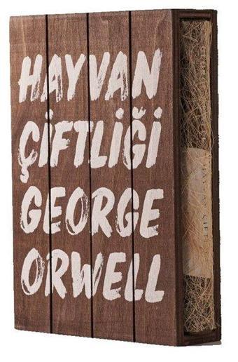 Hayvan Çiftliği Ahşap Kutulu-Özel Baskı - George Orwell - Can Yayınları