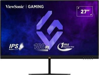 VIEWSONIC 27" VX2779-HD-PRO FULLHD 1MS 180HZ IPS HDMI DP FREESYNC HDR10 SUPERCLEAR GAMING MONITOR