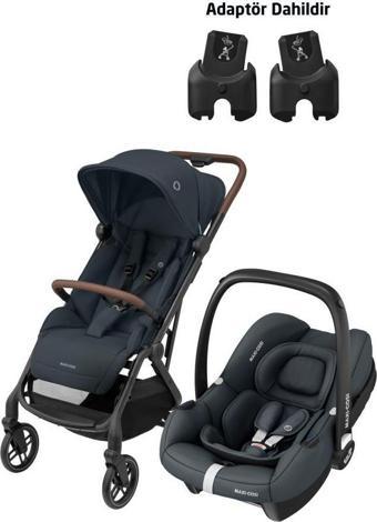 Maxi-Cosi Soho-Cabriofix İ-Size Modüler Ana Kucaklı Ultra Kompakt  Seyahat Sistem Bebek Arabası Essential Graphite