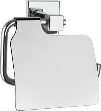 A44996-Vitra - Q-Line Tuvalet Kağıtlığı Kapaklı - Krom