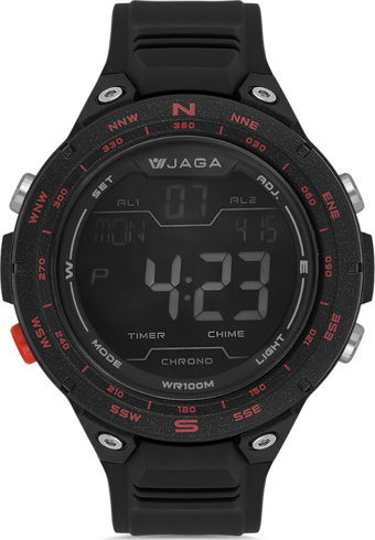 JAGA M1231-0AAA-2-LB Dijital Kol Saati