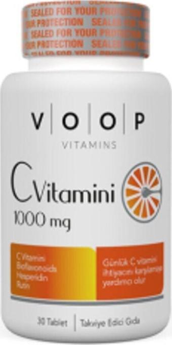 Voop Vitamin C 1000 Mg 30 Tablet