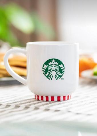 Starbucks Ren Geyiği Tasarımlı Seramik Kupa - 355 ml