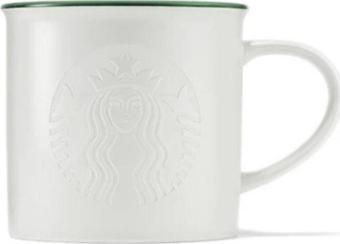 Starbucks Yeşil Kenarlı Kupa 355 ml