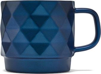 Starbucks Dörtgen Desenli Lacivert Kupa Mug - 355ml