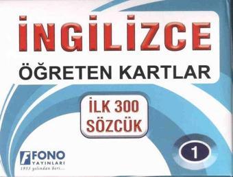 İngilizce Öğreten Kartlar 1-İlk 300 Sözcük - Fono Yayınları