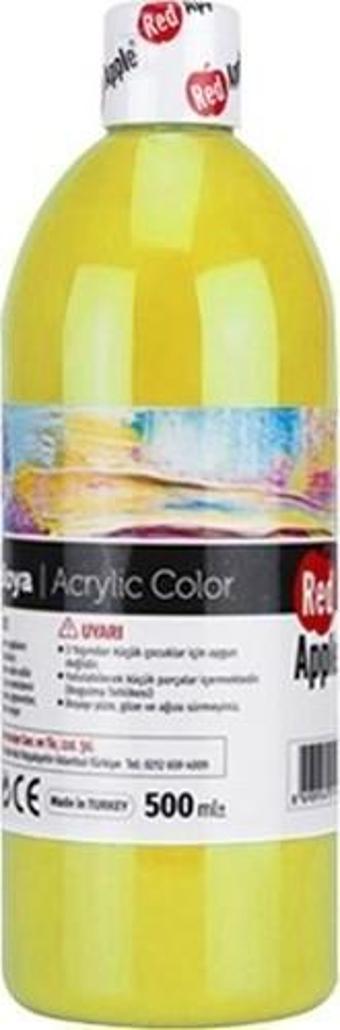 Red Apple RA150-11 Akrilik Boya 500 g Sarı
