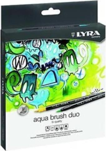 Lyra Aqua Brush Duo Hi-Quality Keçeli Kalem 24'lü 215579