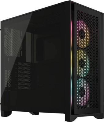 Corsair iCUE 4000D RGB AIRFLOW 850W 80+ GOLD ATX 3.0 Tempered Glass Siyah ATX Mid Tower Kasa