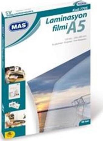 Mas 7705 A5 125 Mic 100'lü Laminasyon Filmi