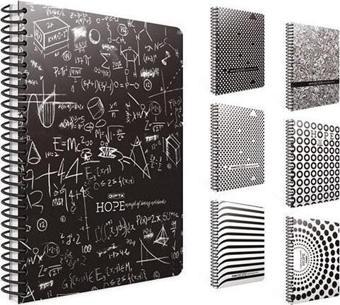 Gıpta Hope Spiralli Karton Kapak Defter 18,5x26 80yp Çizgili