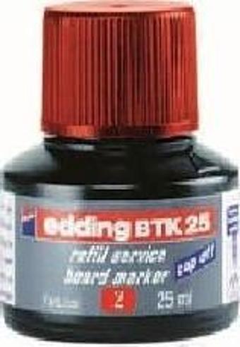 Eddıng Beyaz Tahta Kalemi Mürekkebi 25 Ml E-Btk25 Kırmızı