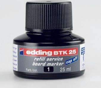 Eddıng Beyaz Tahta Kalemi Mürekkebi 25 Ml E-Btk25 Siyah