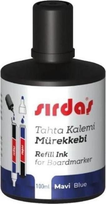 Sırdaş Tahta Kalemi Mürekkebi 100 Ml Mavi