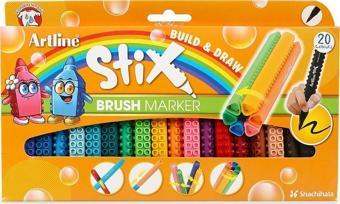 artline Stix Brush Marker 20'li set ETX-F.20WK