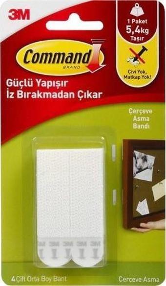 Command 17201-4Pk Orta Boy Cırt Cırt Bant