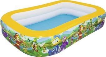 Bestway Büyük Boy Şişme Aile Havuzu Disney 262x175x51 cm 91008