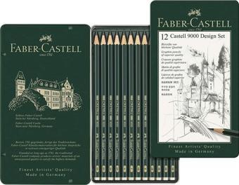 Faber-Castell 9000 Design K.K. Seti (5B-5H)