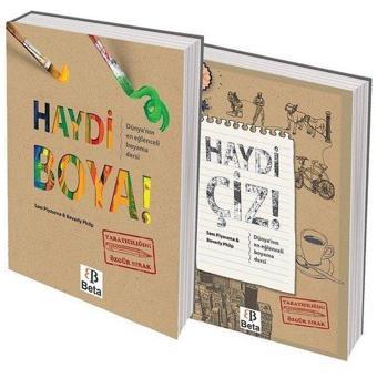 Haydi Boya Çiz Seti-2 Kitap Takım - Kolektif  - Beta Kids