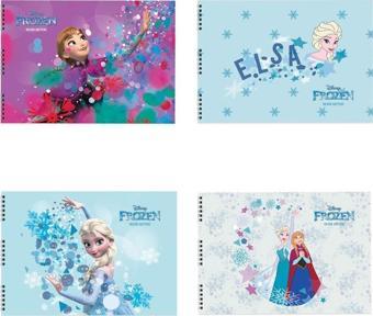 Frozen 25*35 15 Yp.Resim Defteri 4'lü