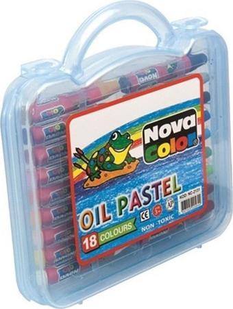 Nova Color Nc-2131 Pastel Boya 18 Renk Plastik Kutuda