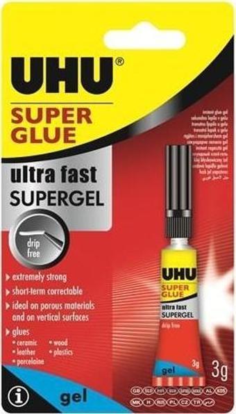UHU SUPER GLUE GEL-GEL TIPI JAPON YAP.BL