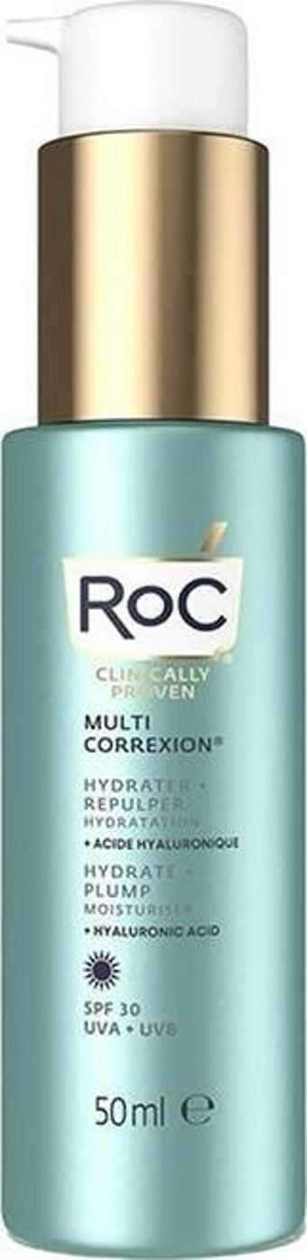 Roc Multi Correxion Hydrate Dolgunlaştırıcı ve Nemlendirici Krem SPF30 50ML