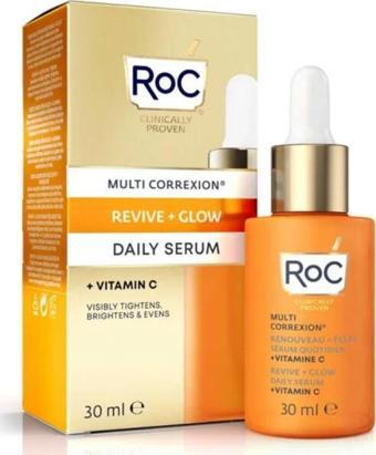 Roc Multi Correxion Revive Glow Aydınlatıcı Günlük Yüz Serumu 30 ml.