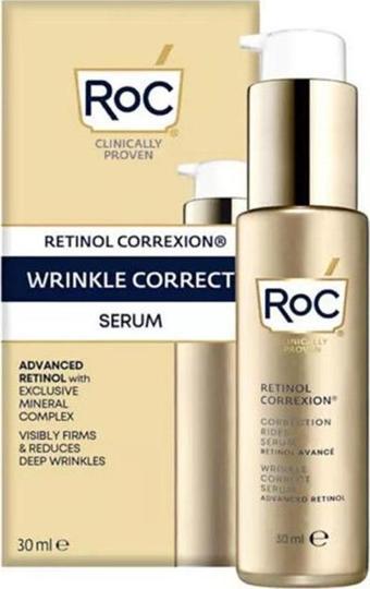 Roc Retinol Correxion Kırışıklık Karşıtı Serum 30 ml.