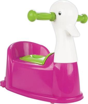 Pilsan Müzikli Ördek Oturak - Lazımlık - Pembe