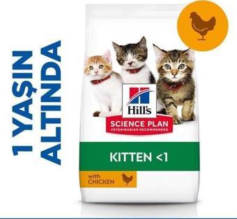 Hill's Science Plan Kitten Tavuklu Yavru Kedi Maması 5+2 Kg Hediyeli