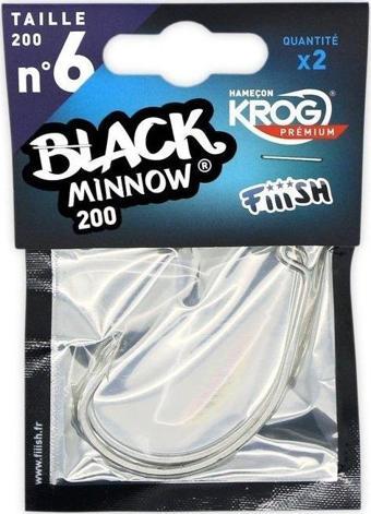 Fiiish Black Minnow BM200/6 BM214 Silikon İğnesi